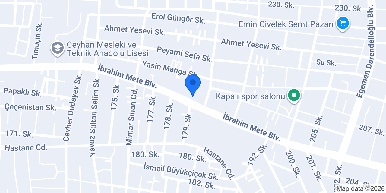 Mavi Elektrik Ve Elektronik konumu