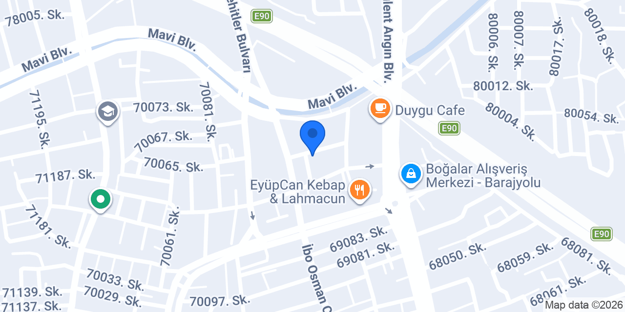 Tarihi mavi köşe simit vadisi konumu