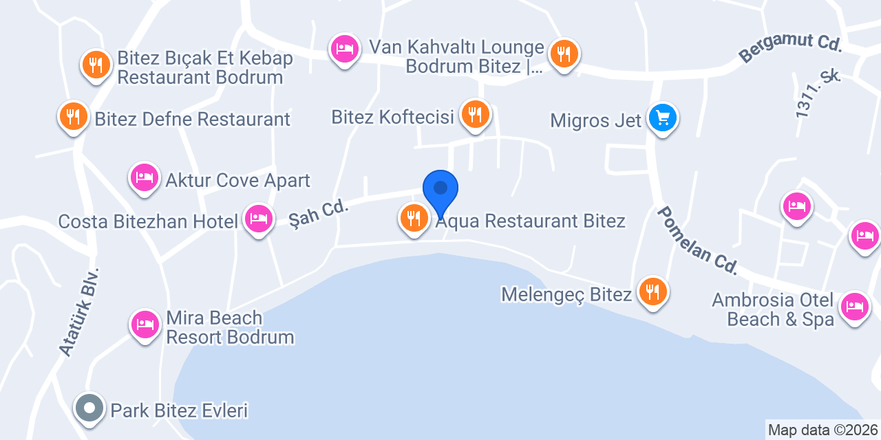 Bodrum hediye. Com. yalçın silver lazer konumu