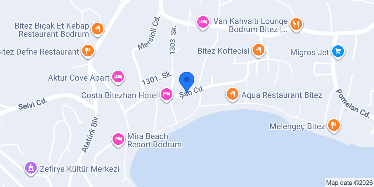 Bodrum Yatırım Emlak konumu