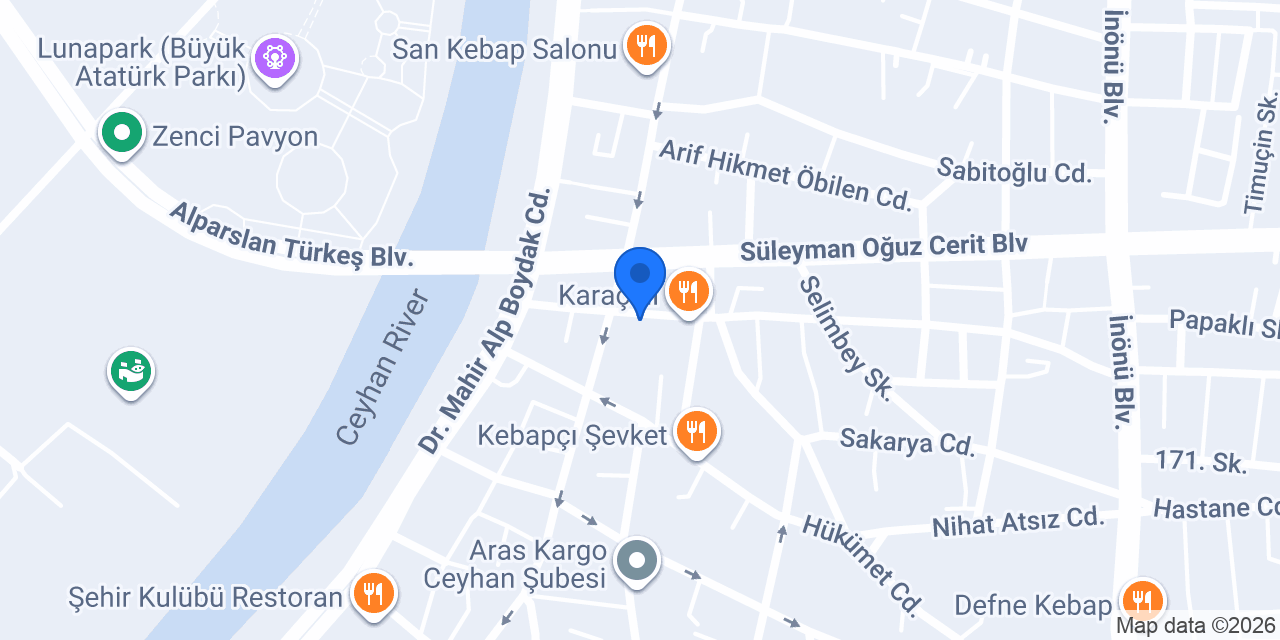 Çubuk Ticaret konumu