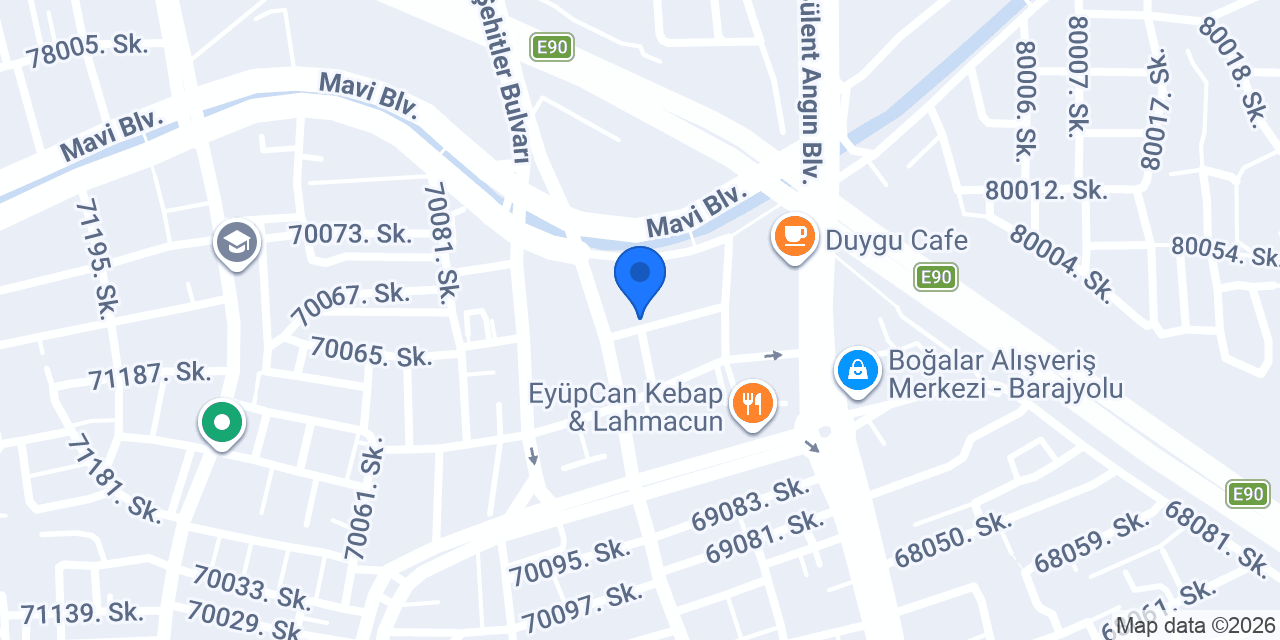 Afiş Baskı Merkezi konumu