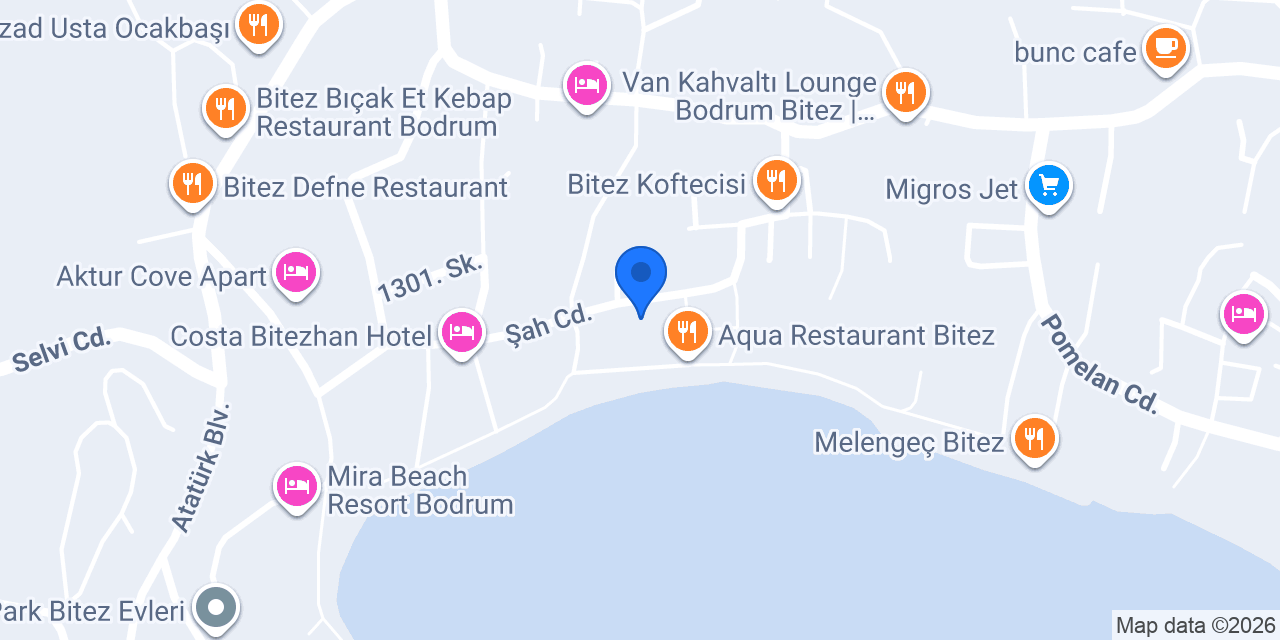 UzHan Beach Hotel konumu
