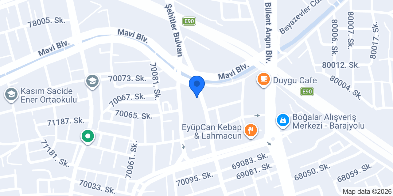GÖRKEM TURİZM konumu