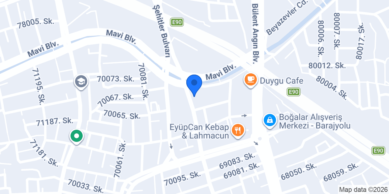 Doğan Ticaret San. Tic. Ltd. Şti. konumu