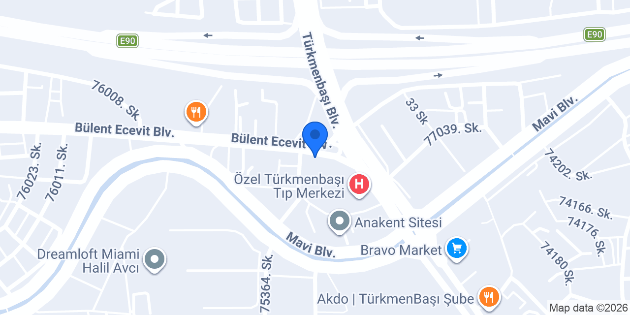 NİRVANA VETERİNER KLİNİĞİ konumu
