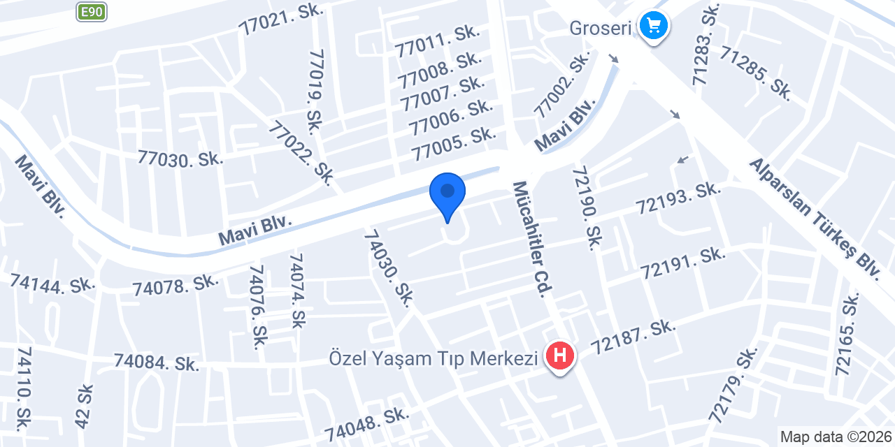Patiopya veteriner kliniği konumu