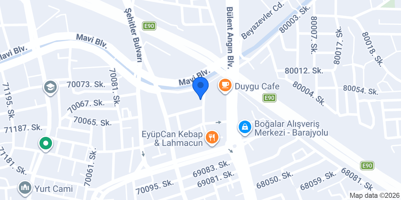 sözer çiçek tattoo studıo konumu
