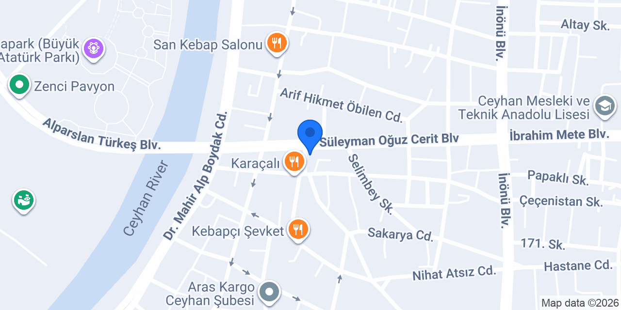 Halk lahmacun pide fırını konumu