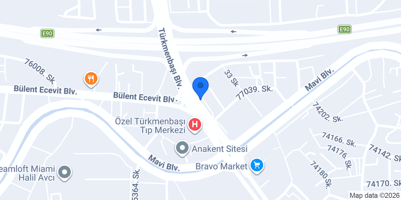 Çukurova Migros konumu