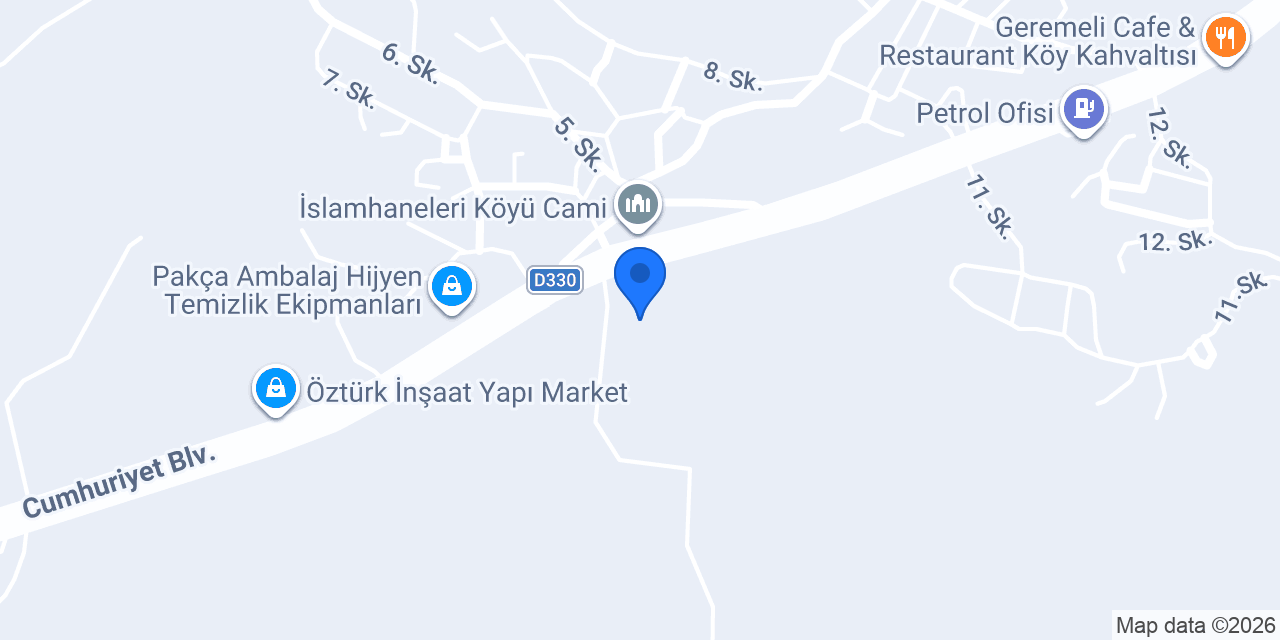 Hilal Mutfak Mobilyaları konumu