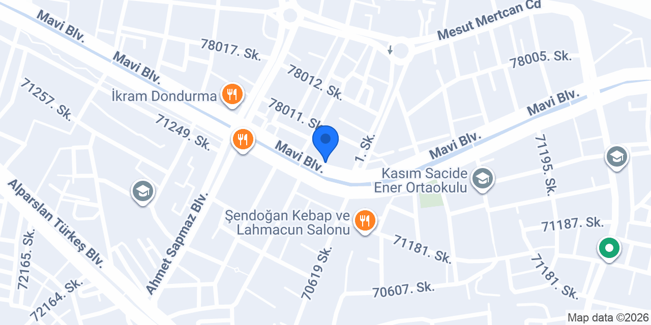MAVİ OPTİK ADANA konumu