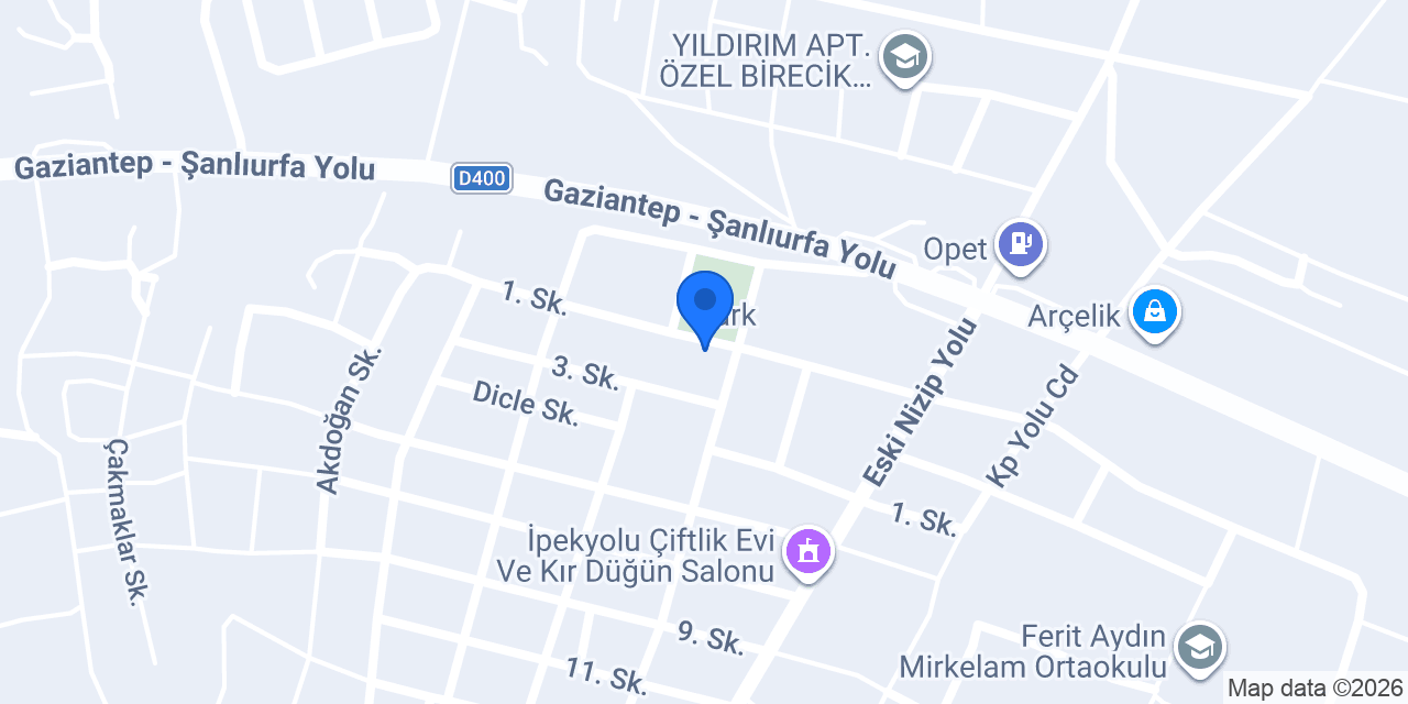 Aydoğdu Oto Cam konumu