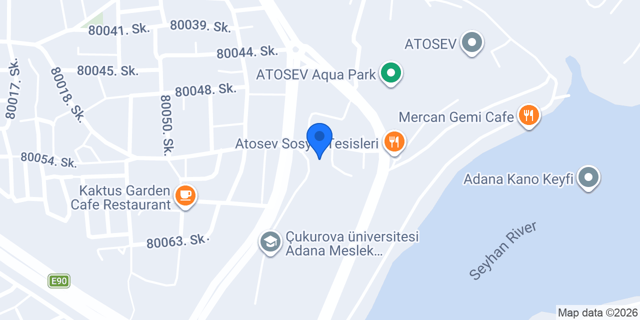 Çamlık Kafeterya konumu