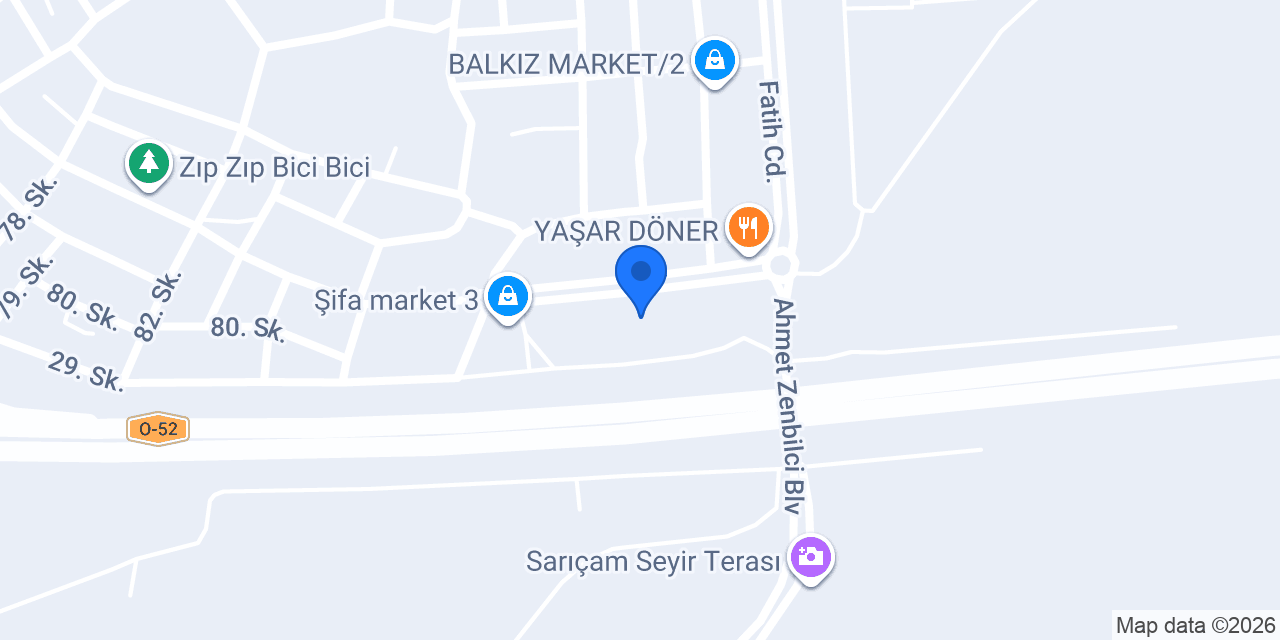 Yaltır Elektrik konumu