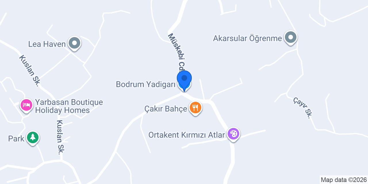 Bodrum Yadigarı konumu