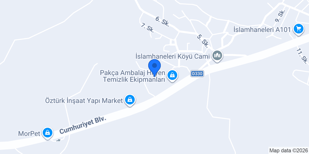 Emek Metal Sanayi konumu