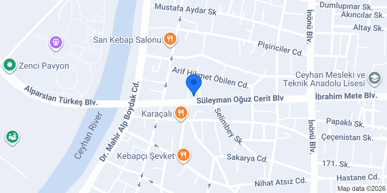 ÖZKAN VETERİNER KLİNİĞİ konumu