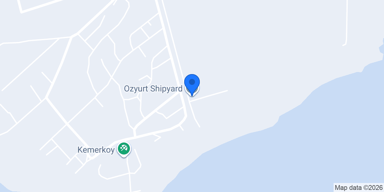 Ozyurt Shipyard konumu
