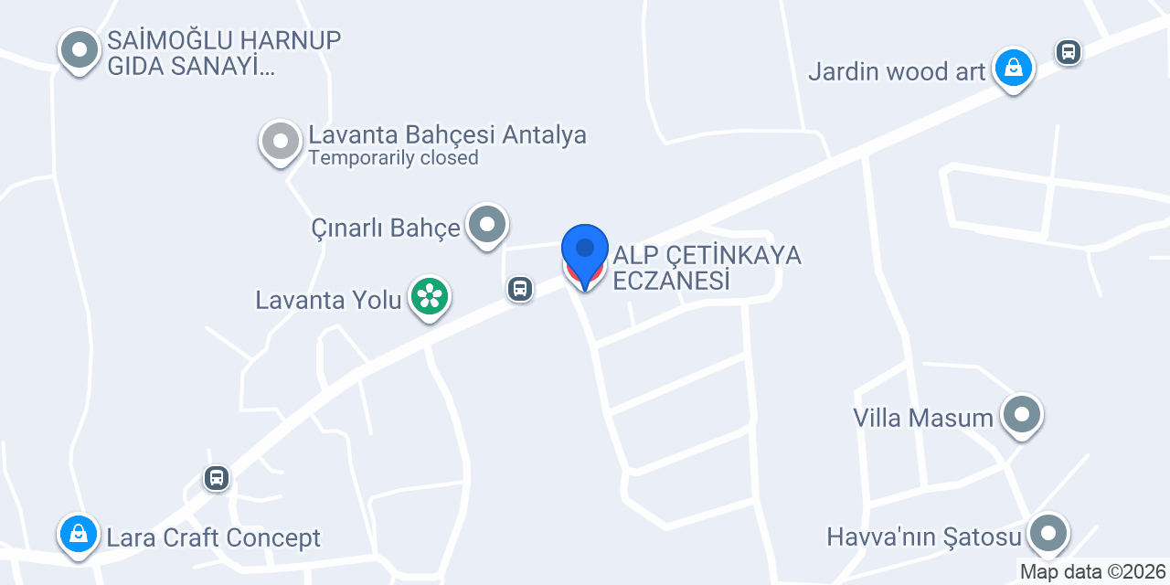 ALP ÇETİNKAYA ECZANESİ konumu