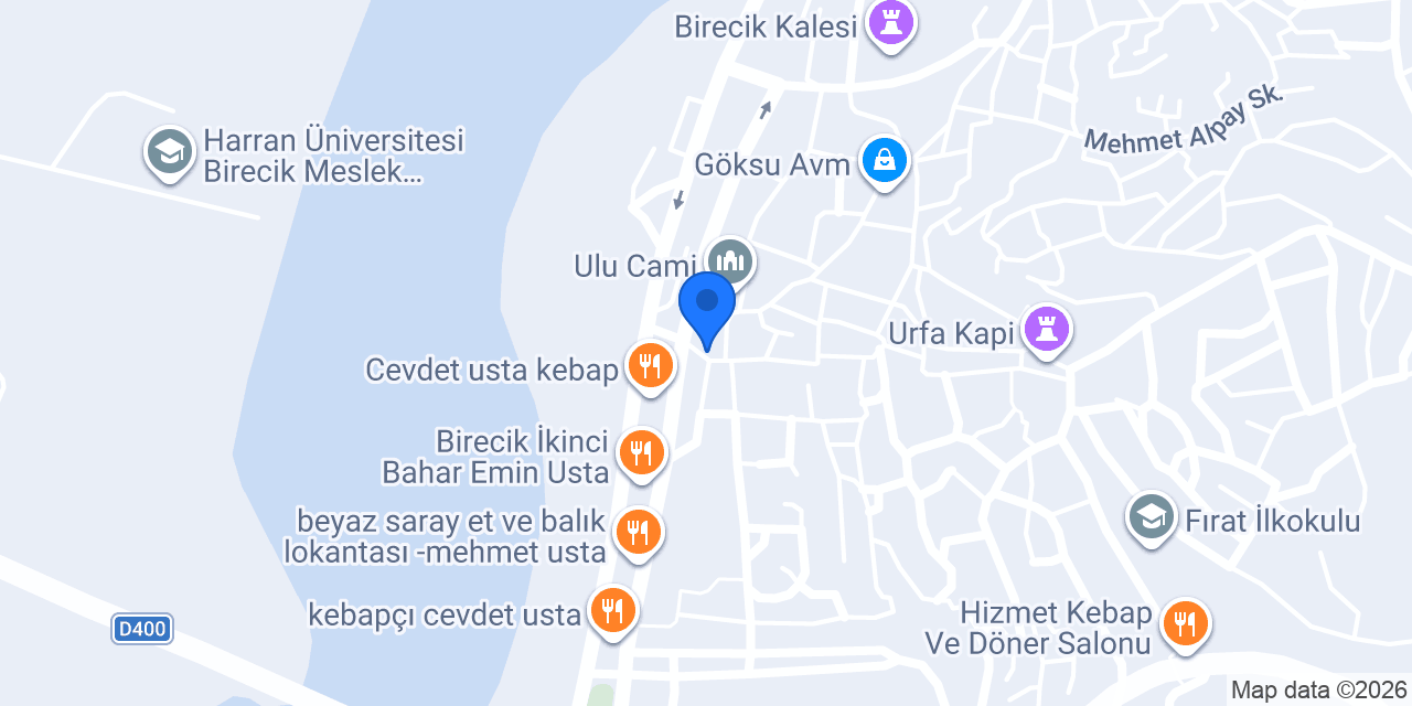 Birecik Hotel Acar konumu
