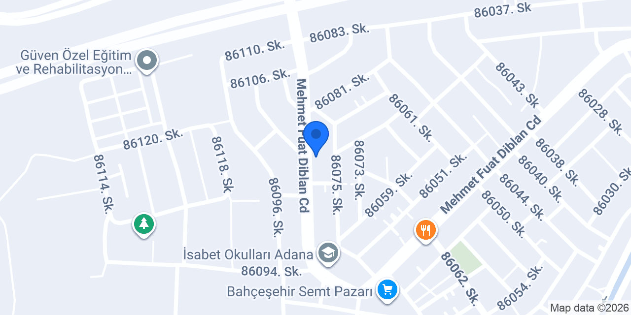 ADANA PUSULA DOĞALGAZ MÜHENDİSLİK konumu
