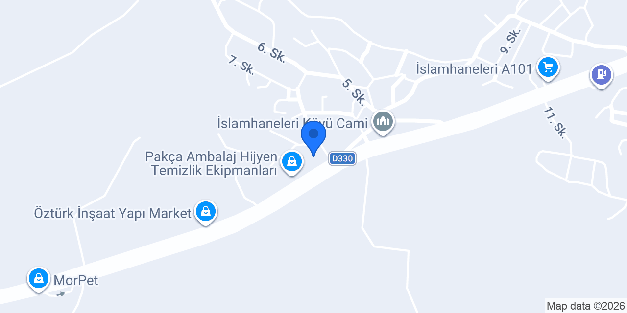 Zirve Alüminyum konumu