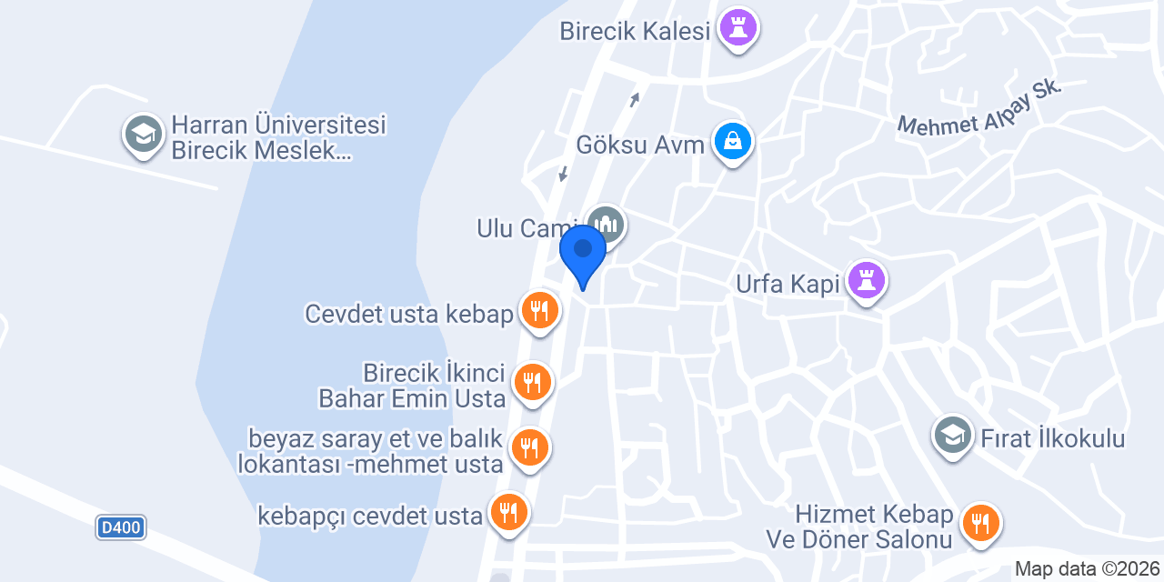 Birecik altın sofra konumu
