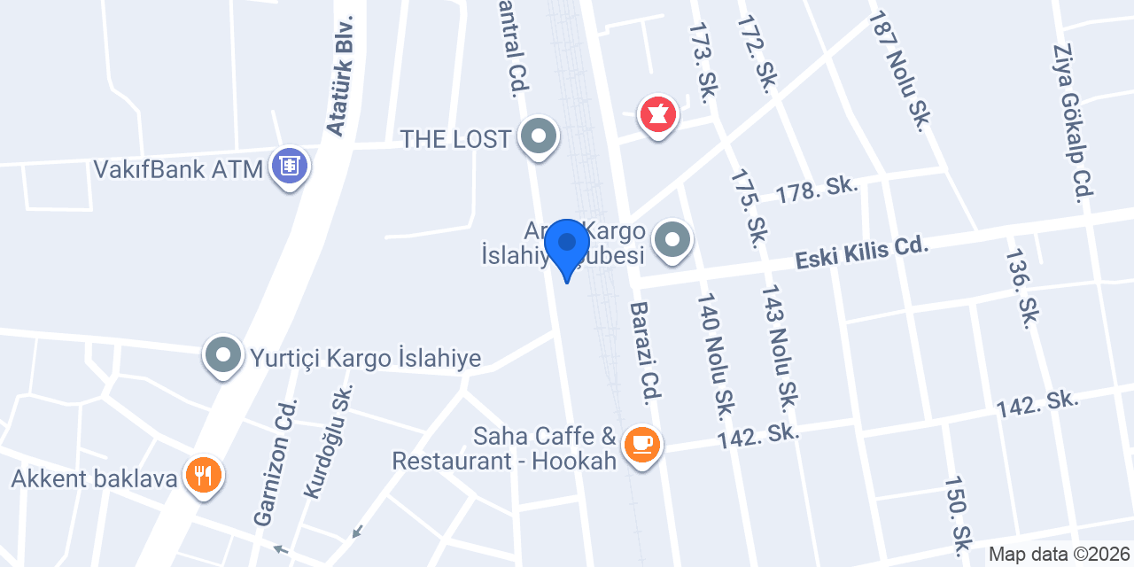 Sini Alâ Baklava konumu