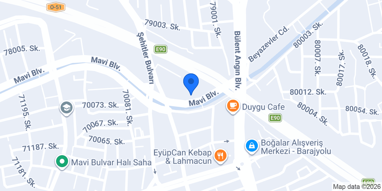 Emine Sapmaz İlkokulu konumu