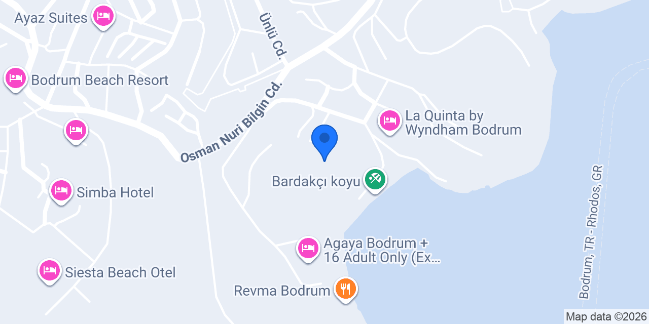 Casa Mare Bodrum konumu