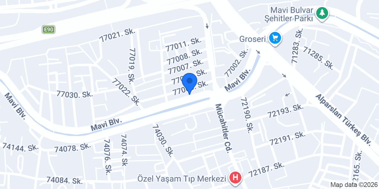 Mert Marangoz Mobilya konumu