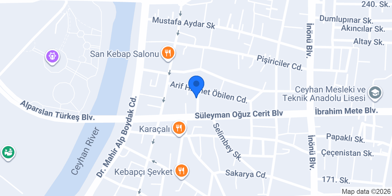 ASLANEROĞLU ELEKTRİK konumu