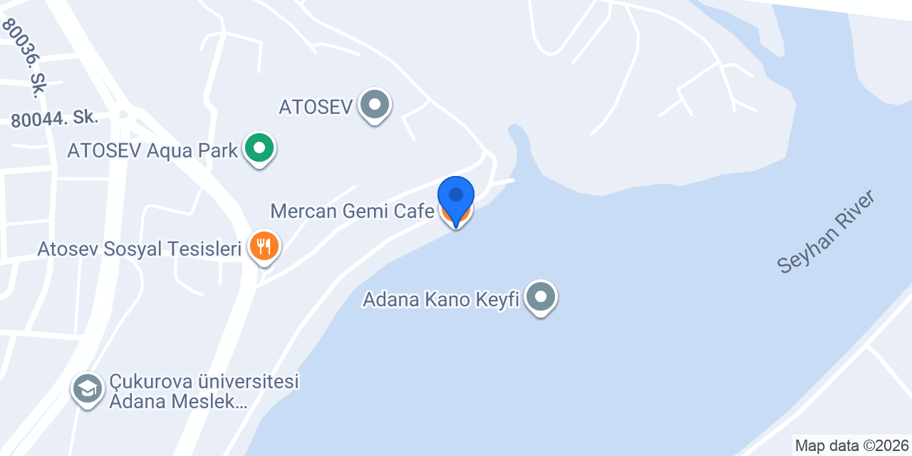 Mercan Gemi Cafe konumu