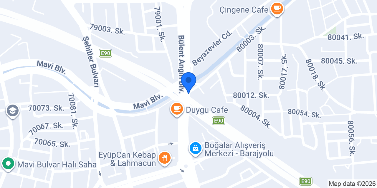 HARBİYE GECE DÖNERCİSİ konumu