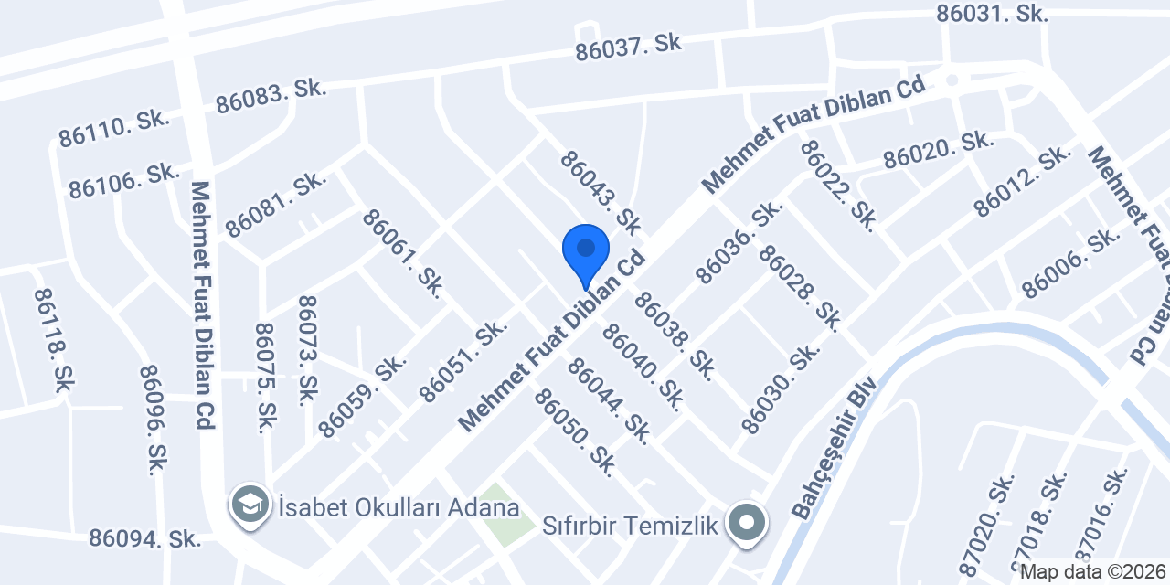 ADIN Emlak Inşaat konumu
