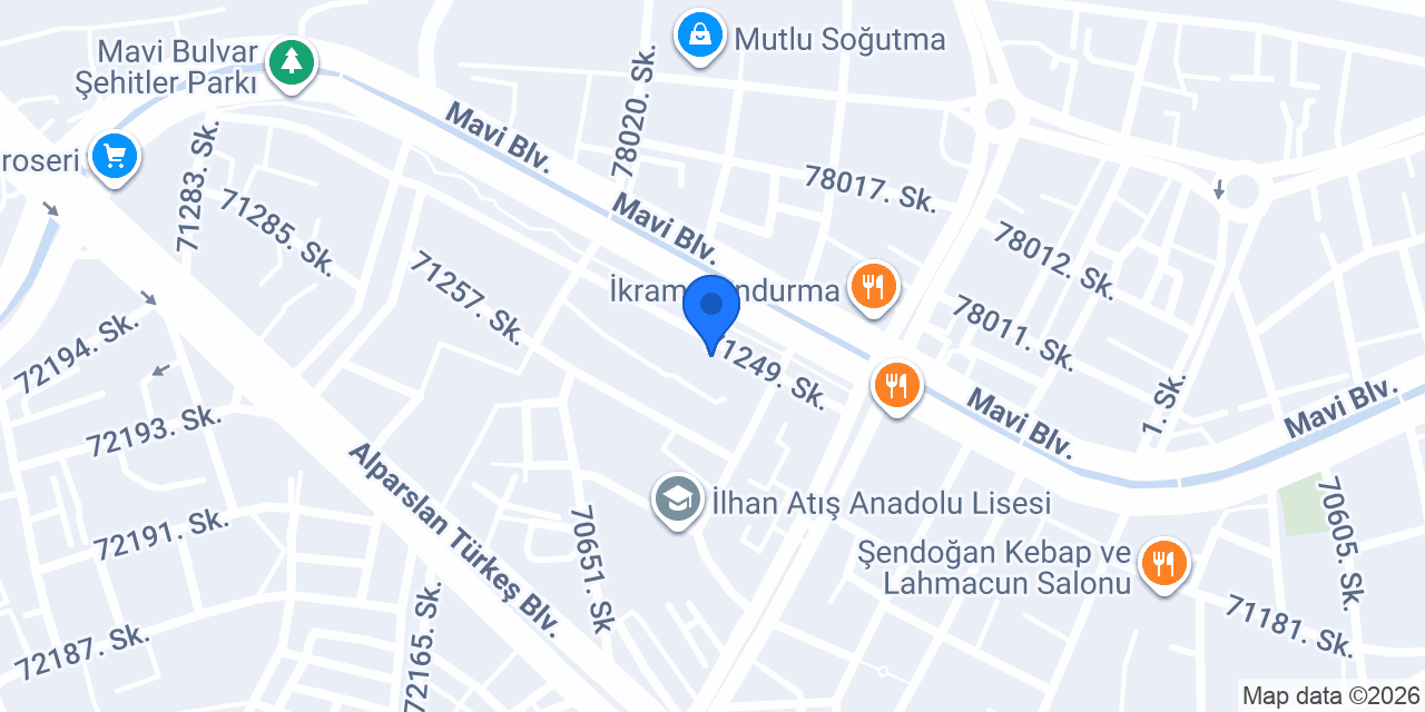Kuaför Cahit & Sevinç konumu