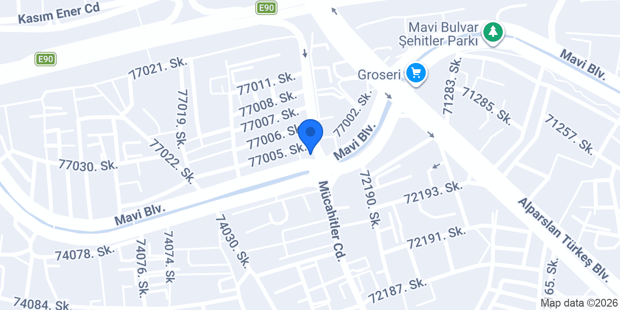 Aydın Oto Kilit konumu