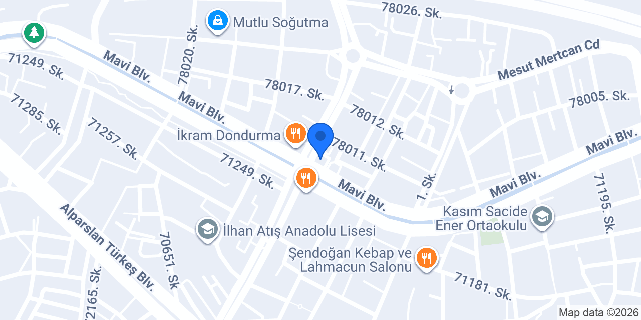 Diş Hekimi Gamze Kalli Taşdan konumu