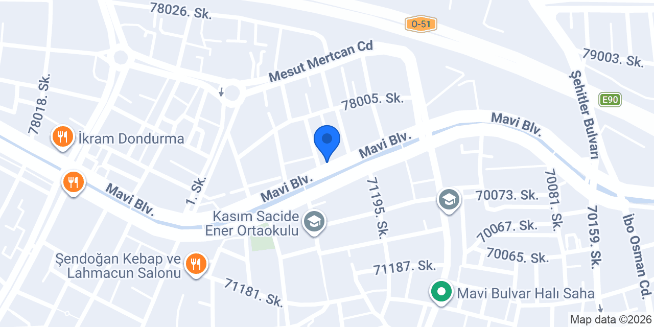İpek Mobilya konumu