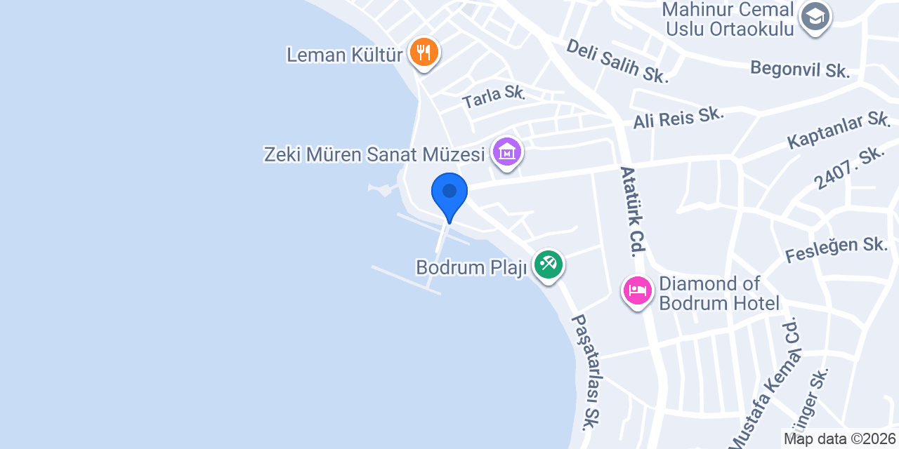 Bodrum Boat Tours konumu