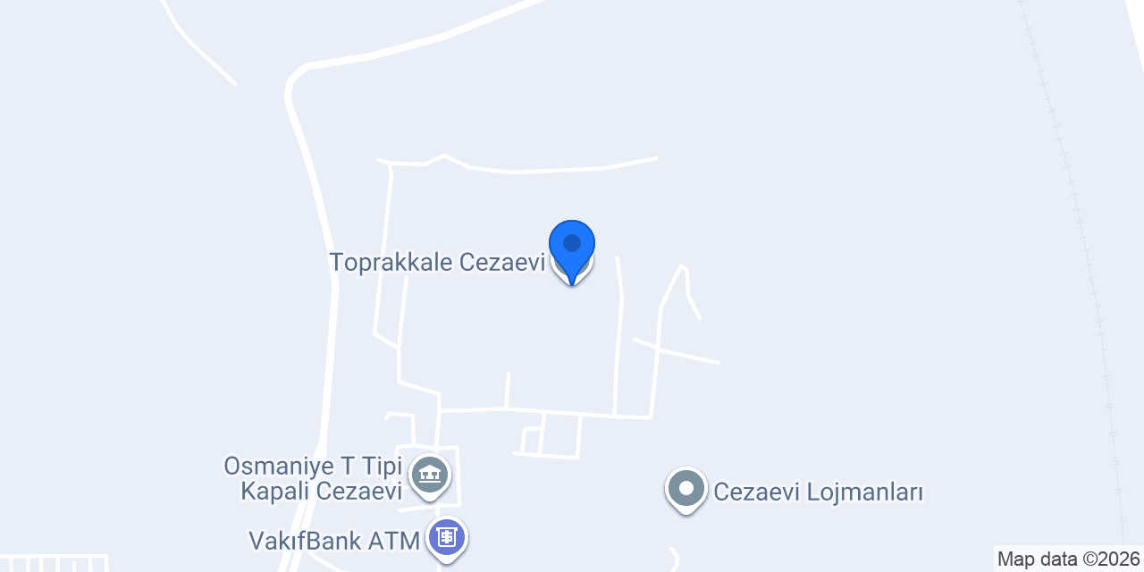 Toprakkale Cezaevi konumu