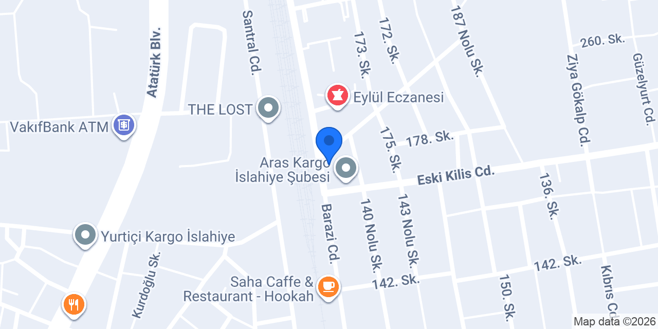 Balkoon Cafe konumu