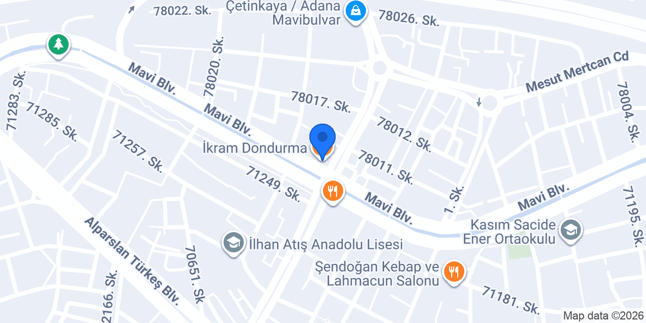 İkram Dondurma konumu