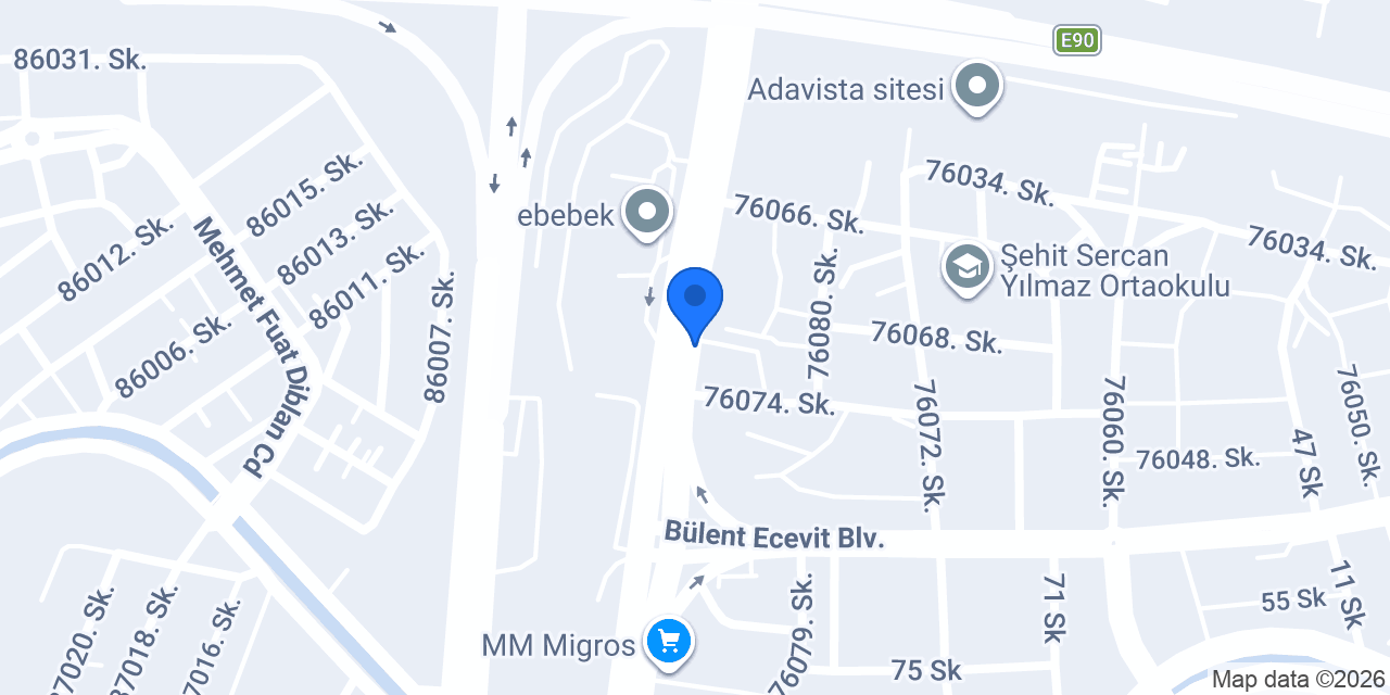 zebrano.adana konumu