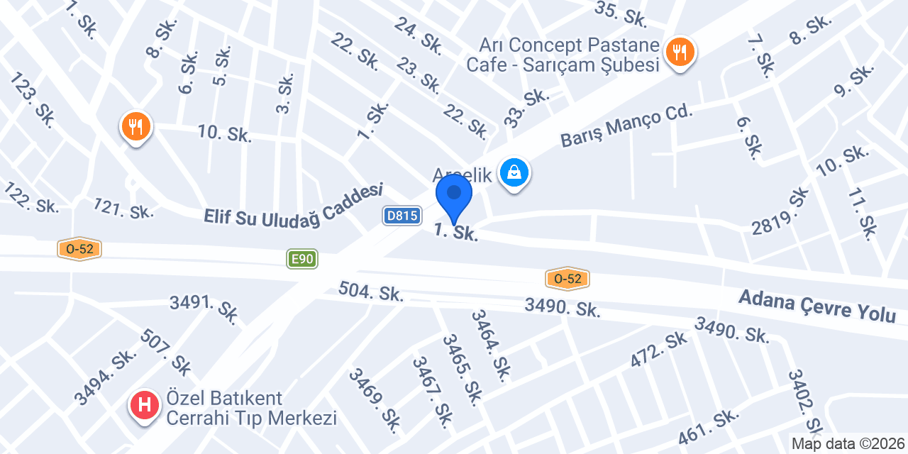 bâb Döner konumu