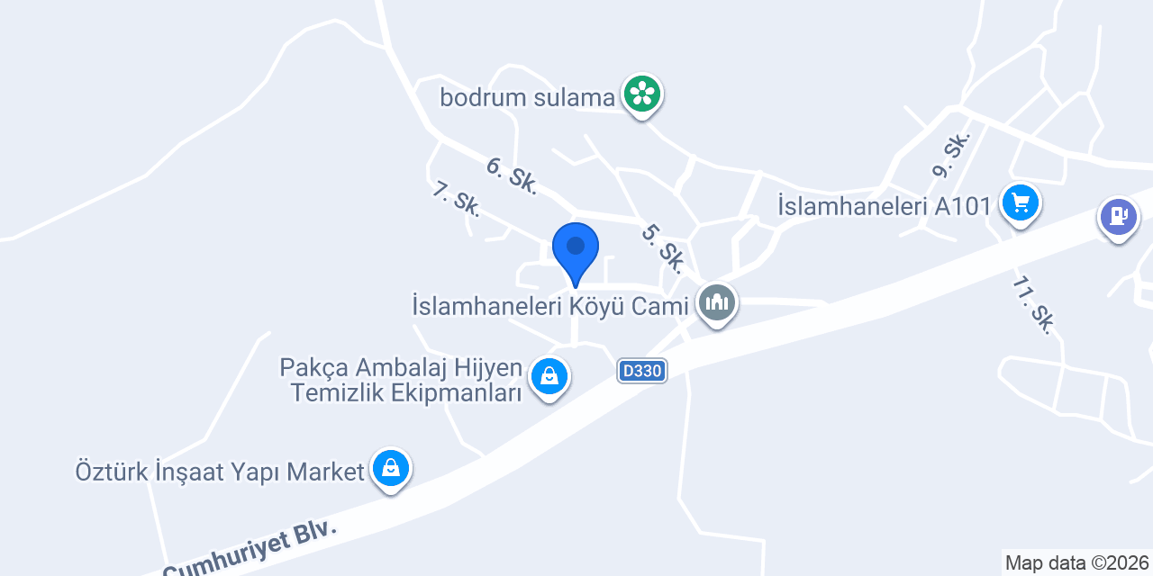Bodrum Ferforje İmalat Satış konumu