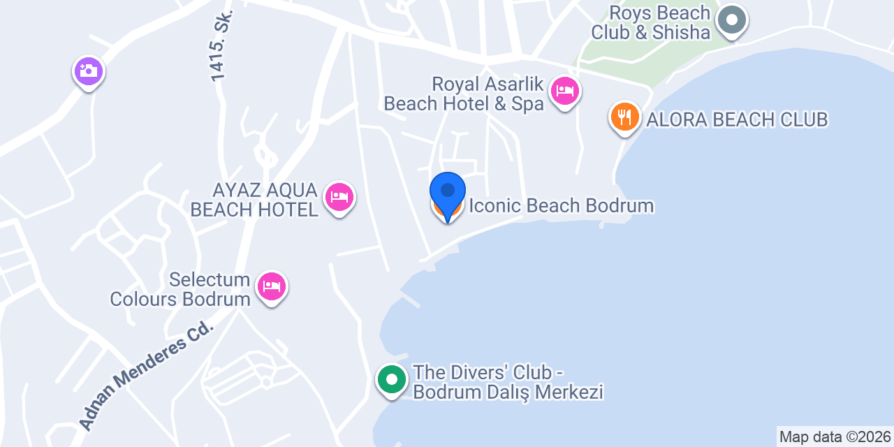 Iconic Beach Bodrum konumu