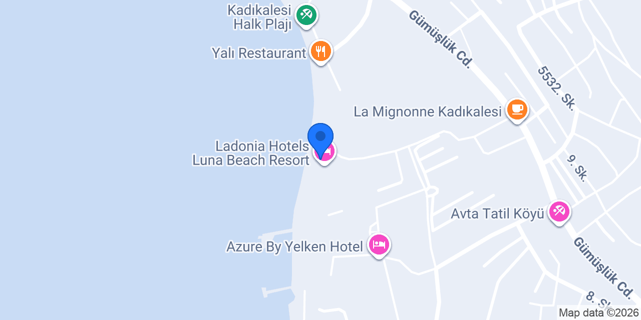 Bojark Surf & Cafe konumu