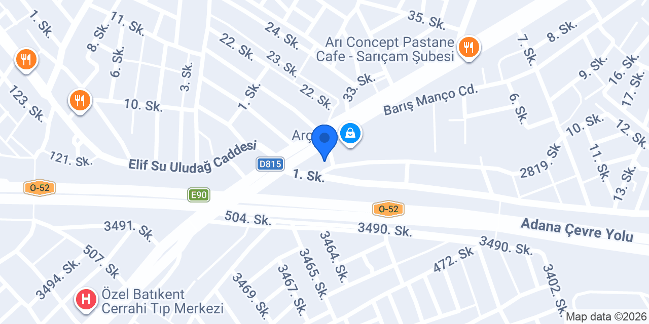 DHL eCommerce - Portakal Çiçeği Şubesi konumu